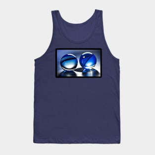 Blue Marbles Tank Top